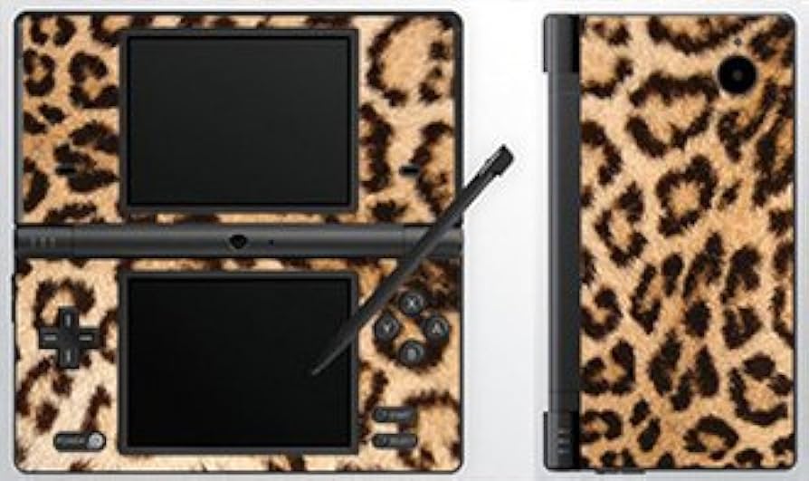 Amazon.com: Leopard Print Skin Compatible with Nintendo DSi